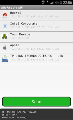 Who use the wifi screenshot 3