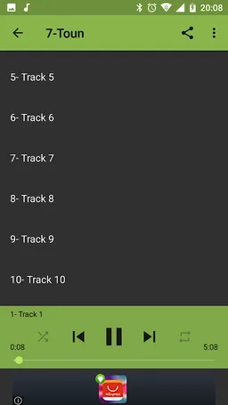 7Toun mp3 جديد أغاني سبعتون screenshot 3