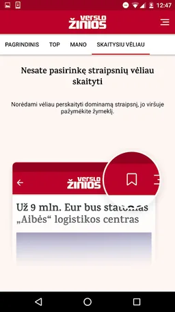 Verslo žinios screenshot 3