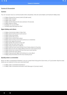 Commands & Guide for Bixby screenshot 6