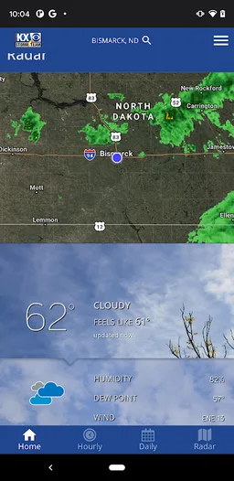 KX Storm Team - ND Weather screenshot 1