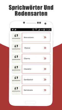 Sprichwörter und Redensarten screenshot 7