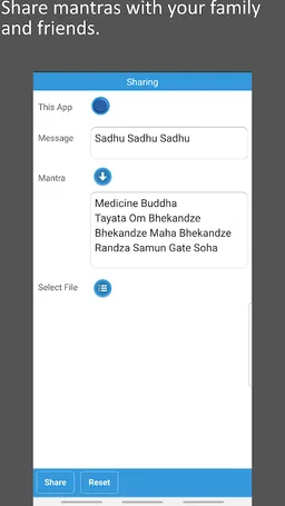 Chants Counter screenshot 3