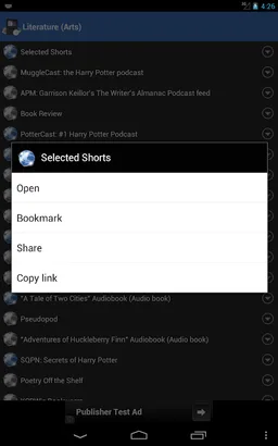 Podcast HD screenshot 7