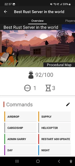 RustDroid: Rust Server Admin screenshot 1