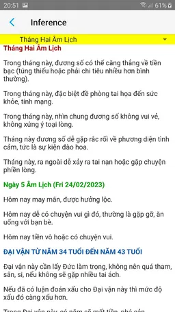 Tu Vi Pro screenshot 5