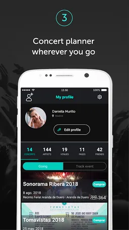 Wegow Concerts screenshot 4