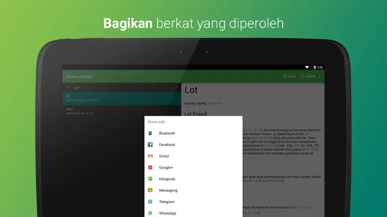 Kamus Alkitab screenshot 1