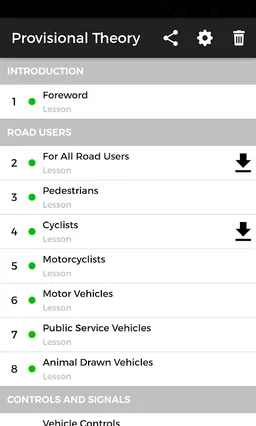 Provisional Theory, the Highway Code Companion screenshot 3