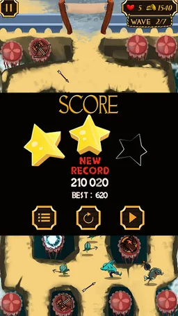 Tower defense : Fish attack screenshot 3