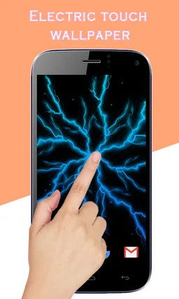 Electric touch wallpaper screenshot 3