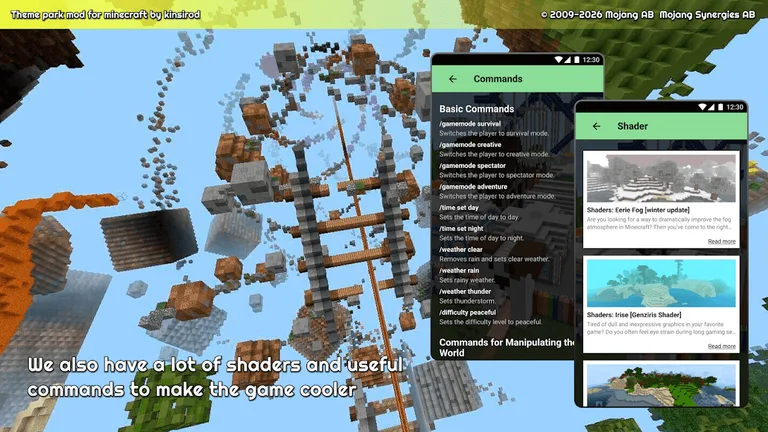 Amusement park for minecraft screenshot 4