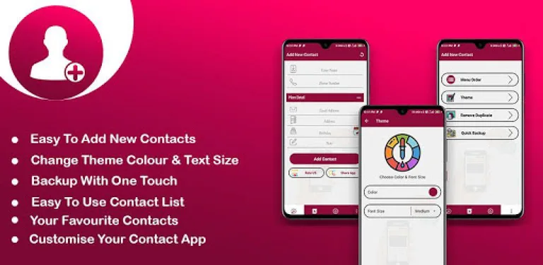 Contacts Manager - Add Contacts , Contacts Backup cover image