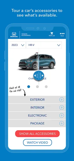 Genuine Honda Accessories screenshot 7