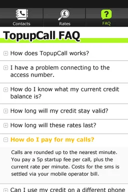 TopUpCall Top Up Dialer screenshot 2
