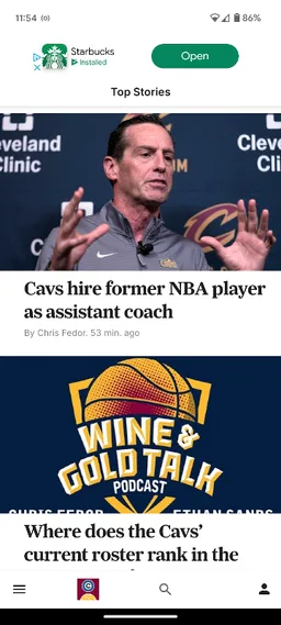 cleveland.com: Cavaliers News screenshot 2