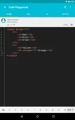 Learn HTML screenshot 16