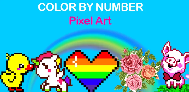 Color By Number Pixel Art cover image