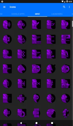 Wicked Purple Icon Pack ✨Free✨ screenshot 14
