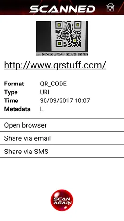 QR Barcode Reading screenshot 3