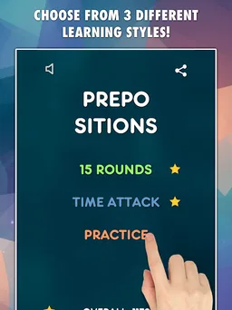 Prepositions Grammar Test screenshot 10