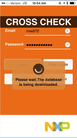 NXP Crosscheck screenshot 4