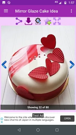 Mirror Glaze Cake Idea Gallery screenshot 4