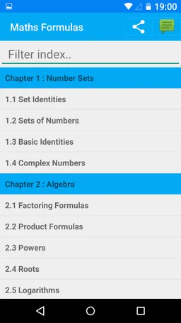 1300 Maths Formulas screenshot 2