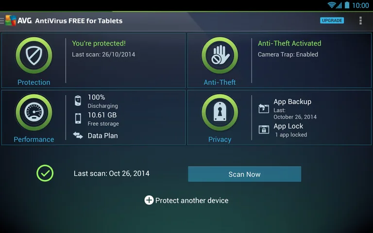 Tablet AntiVirus Security FREE screenshot 2