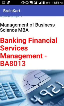 MBA Study App screenshot 5