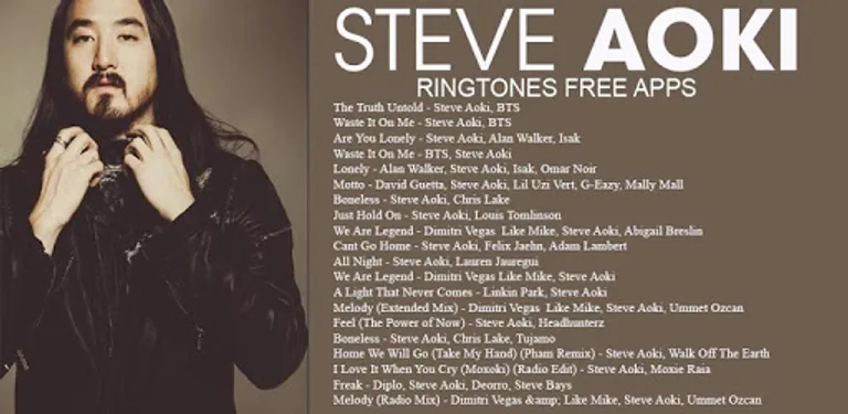 Steve Aoki - Ringtones Free Apps cover image
