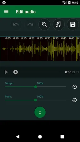 Audio Speed Changer screenshot 2