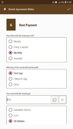 Rental Agreement Maker screenshot 7