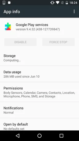 Help Play Services Error screenshot 3