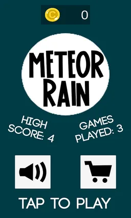 Meteor Rain screenshot 1