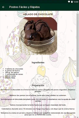 Postres fáciles y rápidos screenshot 5