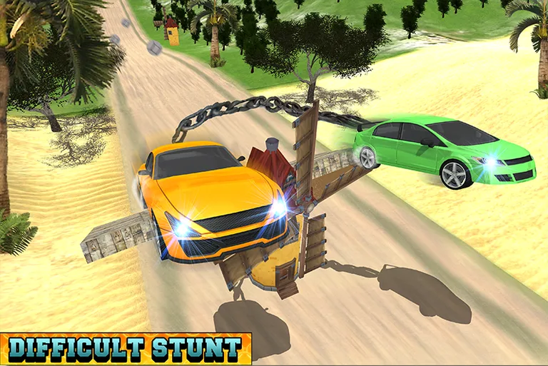 Chained Cars Racing Stunts screenshot 2
