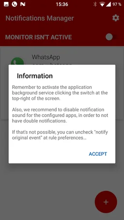 Notifications Manager screenshot 7