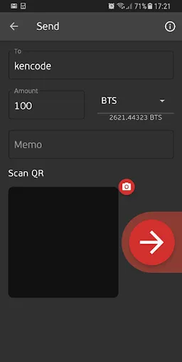 BiTSy - Bitshares wallet screenshot 2