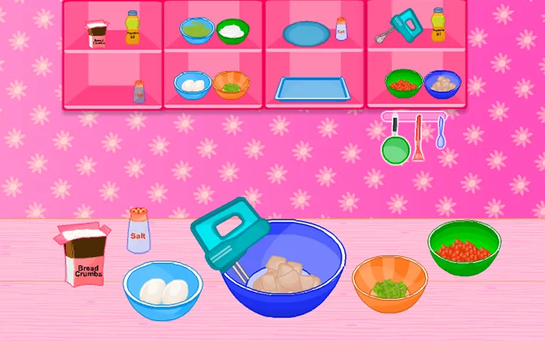 Cooking Mini Cat Fish Cakes screenshot 2