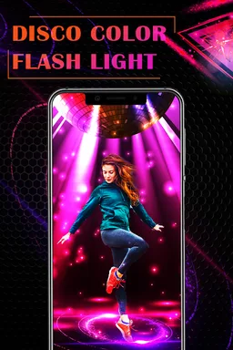 Color Screen Flashlight :  Flash on Call & SMS screenshot 5