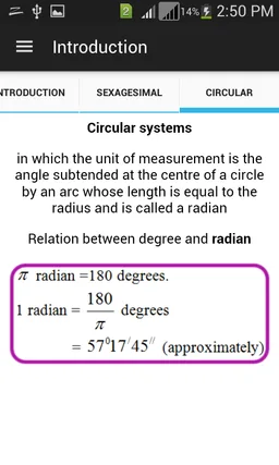 Trigonometry full screenshot 4