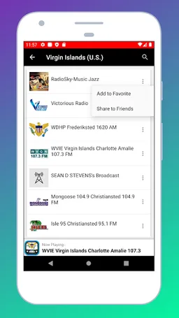 Radio US Virgin Islands FM App screenshot 10