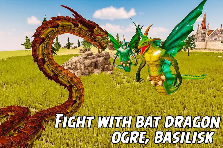 Anaconda Dragon Snake Simulator screenshot 5