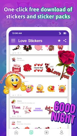 TextSticker 2024 WAStickerApps screenshot 4