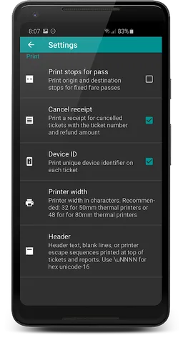 Ticket Printer screenshot 5