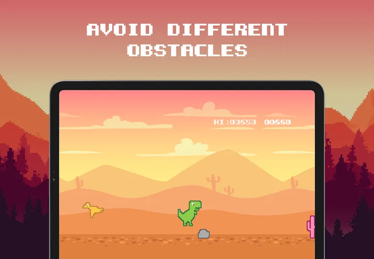 Dino - desert runner screenshot 4