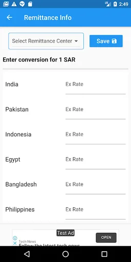 Remittance Info screenshot 4