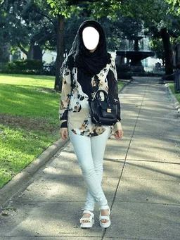Innovative Hijab with Jeans screenshot 2