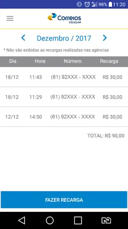 Correios Celular screenshot 8